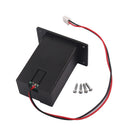 Black 9V Battery Compartment Cover for Guitar Accessory