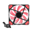PC Computer 33 LED 120mm Silent Computer Case Heatsink Cooler Fan(Red)