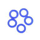 100X Silicone Rubber O-Ring Switch Dampeners For Keyboard Dampers Keycap blue JR