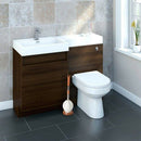 Modern Design Toilet Brush and Holder, Automatic Opening and Closing Lotus  X6W4