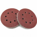 60 Pieces 8 Holes 5 Inch Sanding Discs Hook and Loop 60/100/180/240/320/400 O6W3