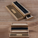 Ancien Bamboo Incense Stick Holder Burning Joss Insence Box Insense Burner