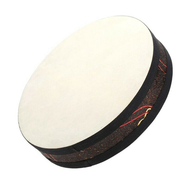 10 Inch Ocean Wave Bead Drum Gentle Sea Sound Musical Instrument X2E4
