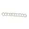 10pcs Cotton Felt Mats Trumpet Key Pad for Trumpet Trombone Repair Accessor