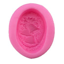 Christmas bell cake mold DIY silicone turn sugar baking tools ice grid soap mo3C