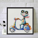 5D DIY Full Drill Diamond Painting Frog Cross Stitch Embroidery (W0013)