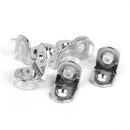10pcs Suction Cup Bottle MarkBase Metal Plate Glass Shelf