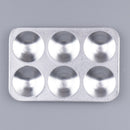 Aluminium Art Paint Palette Watercolor Oil Acrylic Paint Color Mixing Tray