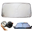 Jumbo Foldable Rear Front Car SUV Window Sun Shade Auto Visor Windshield Cover