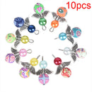 10Pcs Mixed Polymer Clay Dancing Angel Wings Charms Pendant DIY Jewelry Findi BX