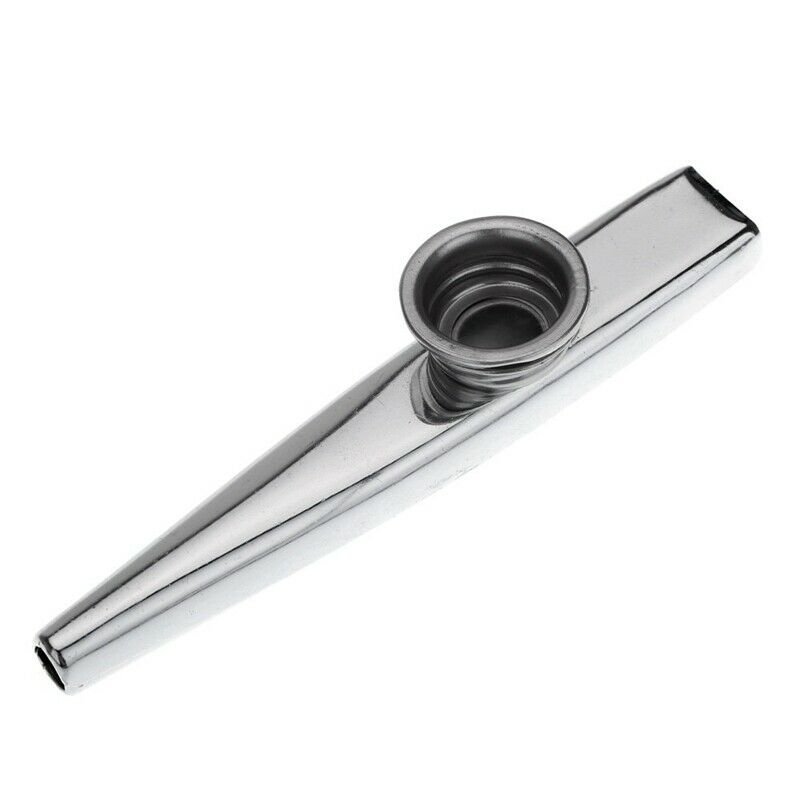 Kazoo Aluminum alloy Metal with 5 pcs Gifts Flute Diaphragm for Children Mu
