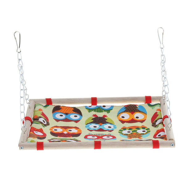 Pet Cage Suspended Hammock with Hooks for Small Gerbil Rat Mouse Dwarf Hamster