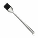 Heavy-Duty BBQ Basting Brush Silicone Bristles with 12 Inch Stainless Steel C8Q8