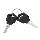 AC 250V 0.5A 2 Terminals On Off Tubular Key Lock Switch