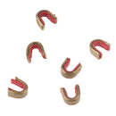 6 Pieces Bowstring Nocks Set Buckle Clips for Nocking Point Archery
