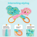 Set of 7 baby teether rattle baby rattle newborn baby 0-1 educational toys  D5X5