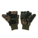 Flannelette Fishing Gloves for Men and Women 5 Cut Fingers Flexible Great for