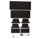 DIY Coffee Leather Wallet Purse Complete Kit with Pre Cut Pre Punch Leather