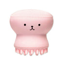 Octopus Jellyfish Facial Cleansing Brush Face Massage Exfoliating Tools
