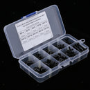 280Pcs M3 Stainless Steel Hex Socket Head Cap Screws Nuts Assortment Kit
