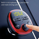 BT21 Wireless Bluetooth FM Transmitter Handsfree Car Kit MP3 Player USB Char