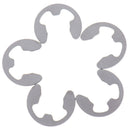 200pcs 304 stainless steel e-type circlip opening ring 1.5mm-10mm boxe@