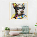 5D DIY Full Drill Diamond Painting Handsome Dog Cross Stitch Embroidery Kit