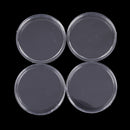 10pcs 45mm Applied Clear Round Cases Coin Storage Capsules Holder Plastic LI