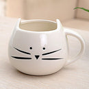 Coffee Cup Black Cat Animal Milk Cup Ceramic Lovers Mug Cute Birthday gift,