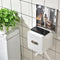 Waterproof All Covered Toilet Paper Holder Box,Wall Mounted Bathroom Paper  U8J8