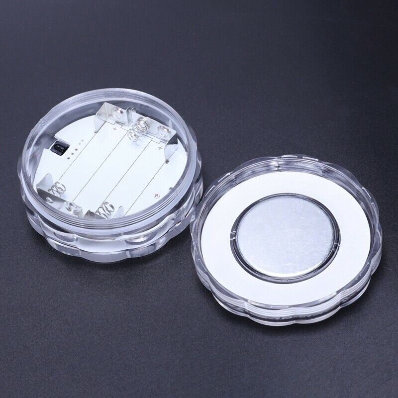 10 LED Lights RGB Submersible Waterproof Wedding Party Light Vase Base Flor L1N8