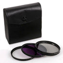 55mm Professional UV FLD CPL Circular Polarizing Filter for Canon SLR Camera