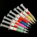 8pcs 5 Gram Diamond Polishing Lapping Paste Compound Syringes Set 0.5 - 10Micron
