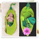 3pcs Cute Fashion Newborn Baby Photography Props Handmade Crochet Outfits