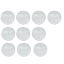 10pcs Thermal Glass Ball Tealight Candle Holder Holiday Wedding Decor 8cm