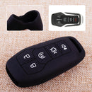 Silicone 5 Buttons Remote Key Cover Fob Case fit for Ford Fusion Mondeo F-150 Hf