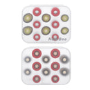 6 Pairs Comfort Replacement Memory Foam Earpad Tips & Silicone Earbuds Tips