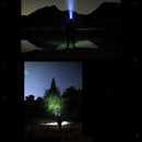 Cap Visor Head Lamp with LED Lights Headlamp Clip-on Torch 6-LED Head Lights