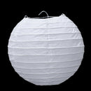 Chinese paper Lanterns Wedding Party Decoration 6" White B1K1
