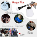 Car High Pressure Cleaning Tool Car Interior Care Tool Washing-Gun Air Puls