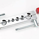 Hand Copper Pipe Tube Expander Flaring Tools Set with 3-28mm Pipe Cutter, inch