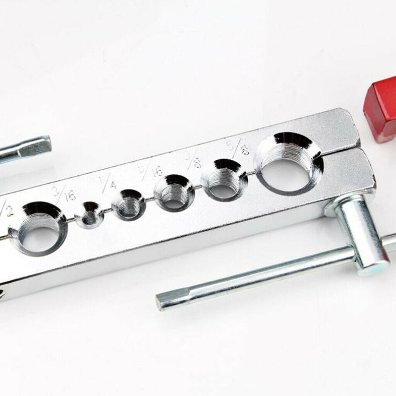 Hand Copper Pipe Tube Expander Flaring Tools Set with 3-28mm Pipe Cutter, inch