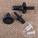 350pc Car Door Push Pin Rivet Clip Panel Interior Fastener Plastic Trim 12 Sizes