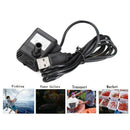 Ultra-Quiet Mini Brushless Usb Water Pump 5V 70Cm Submersible Fountain Aqua N4P3