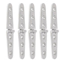 5Pcs Kayak Rowing Stainless Steel Boat Casting Long Strap Hinge Cabin Hardware