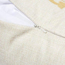 Decorative Throw Pillow Covers Set of 4 Cotton Linen Cushion Covers 18 x 18 M1S2