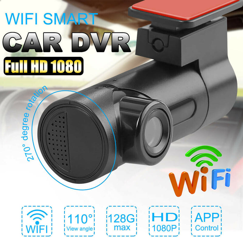 C1 1080p HD Dash Cam WiFi Car DVR Rotatable Lens Mini Dashboard Camera