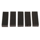 5pcs Ebony Violin Tuning Pegs Violin Making Materials