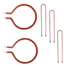 Incubators O-Electric Heating Tube Heater for Incubator, Brooder 200W