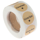 500x Gracias Spanish Thank You labels Stickers scrapbooking stationery sticke3C